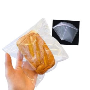 Customized Disposable Transparent Self Seal Opp food Plastic Packaging Bag